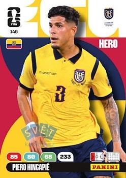 Piero Hincapie Ecuador Panini FIFA World Cup 2026 Adrenalyn XL #146